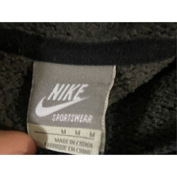 Boys Kids NIKE Gray Hoodie SZ M Hooded Sweatshirt Medium Zip UP Sweater - Picture 9 of 15